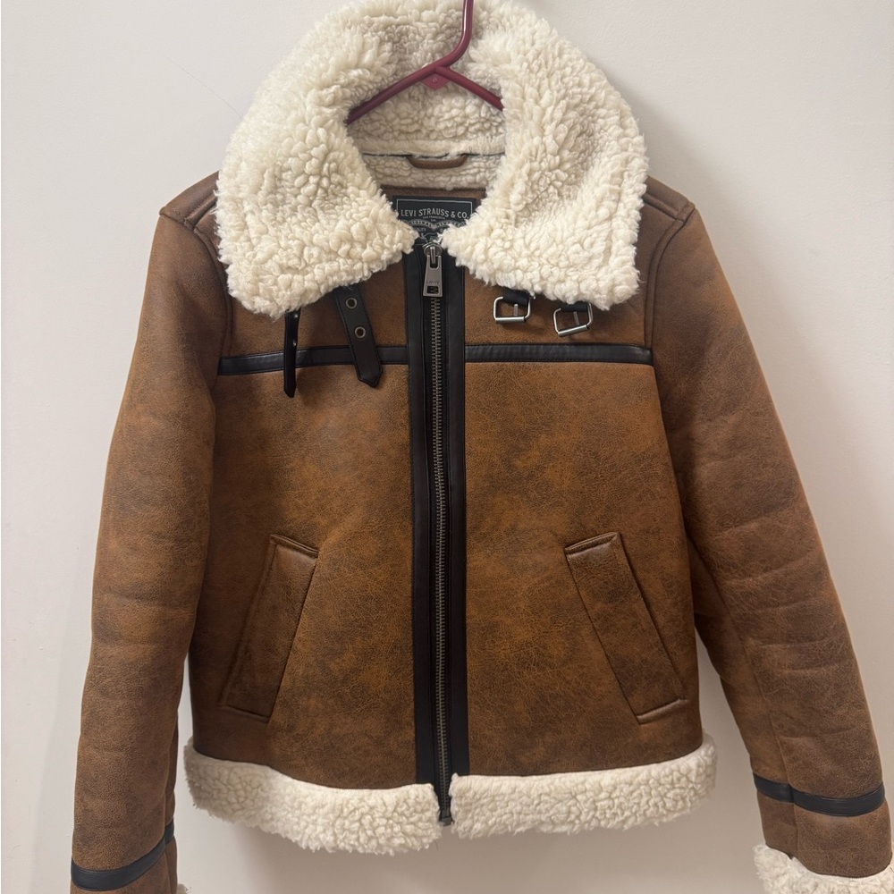 Levi's Women's Faux Rancher Aviator Jacket